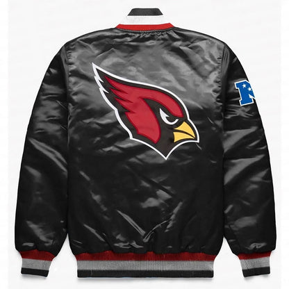 Arizona Cardinals Exclusive Satin Jacket - back view