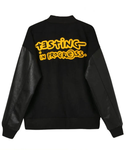 ASAP Rocky Flacko Testing in Progress Varsity Jacket - side view