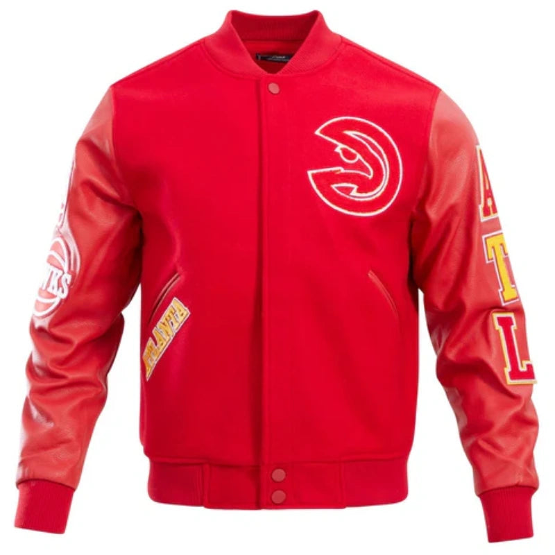 Atlanta Hawks Classic Wool Varsity Jacket