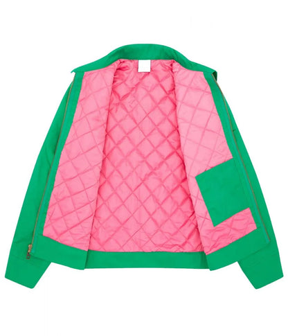 BBC Icecream Work Green Jacket - side view