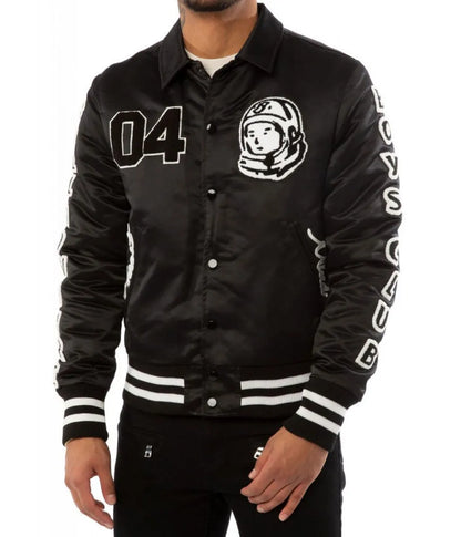 Classic BBC Heart Mind Black Jacket - side view