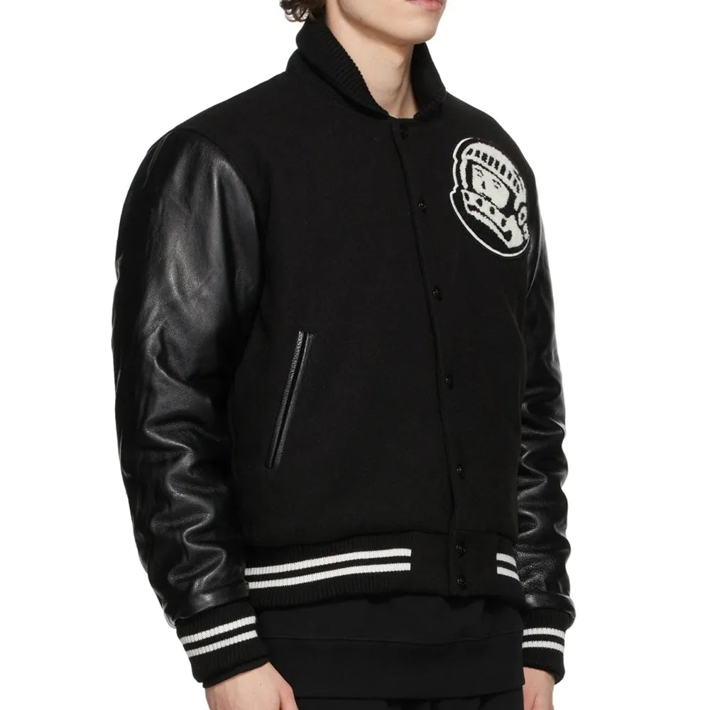Astro Billionaire Boys Club Black Letterman Jacket - alternate view