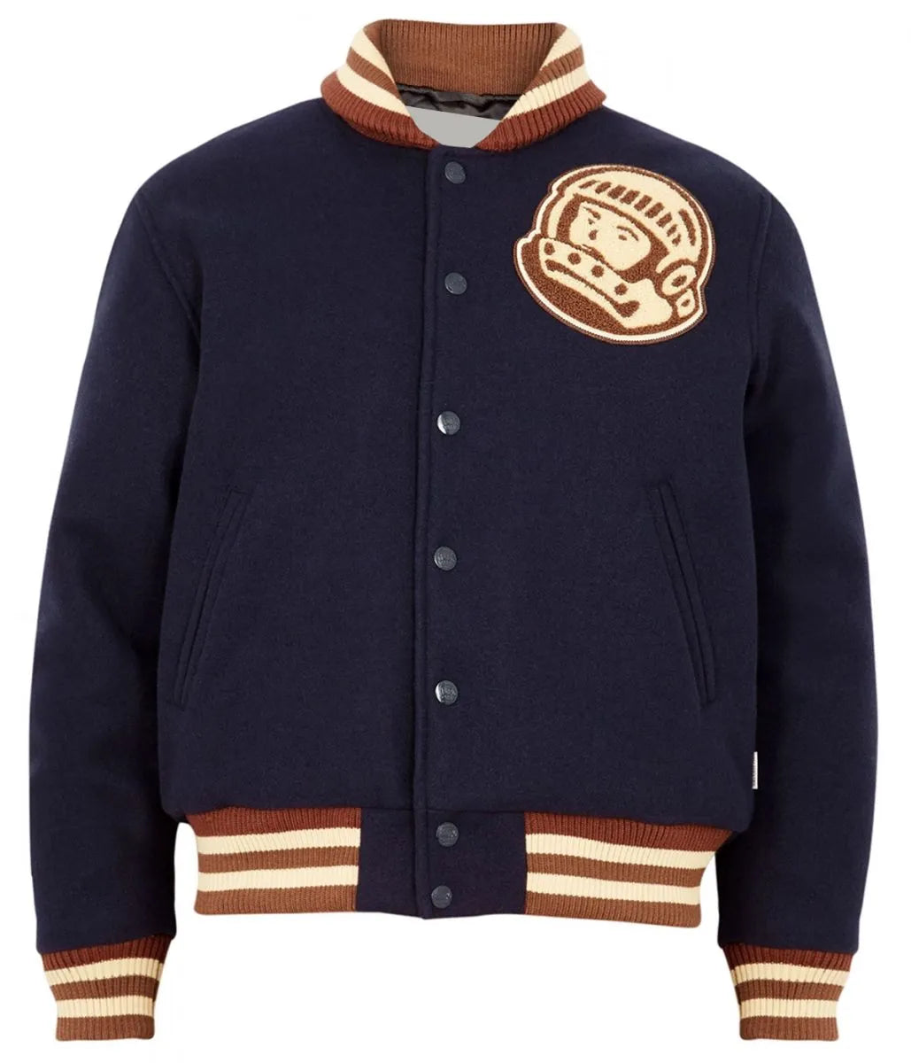 Astro BBC Black Wool Varsity Jacket