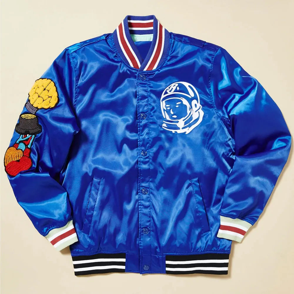 Bb Starchild BBC Black and Blue Satin Jacket