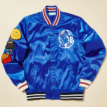 Bb Starchild BBC Black and Blue Satin Jacket