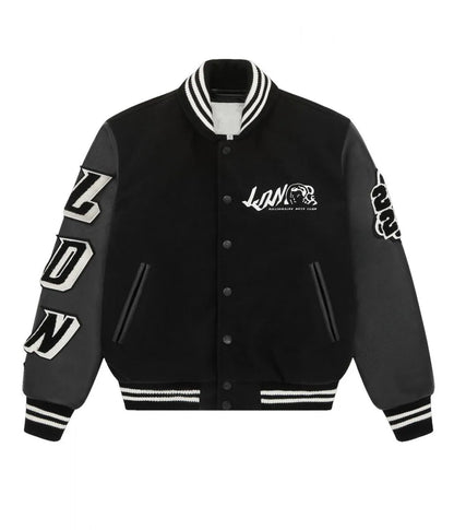 Billionaire Boys Club Ldn Letterman Black Jacket