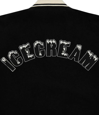 Zebra BBC Varsity Black Jacket - side view