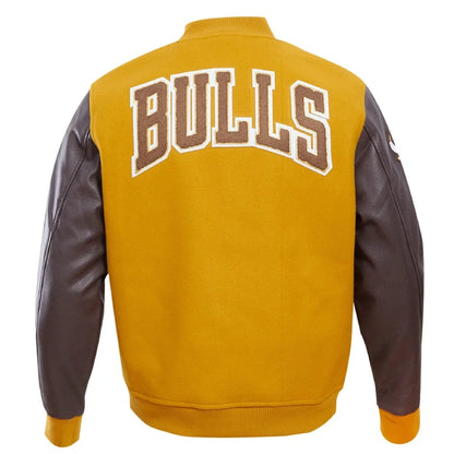 Chicago Bulls Classic Wool Varsity Jacket - back view