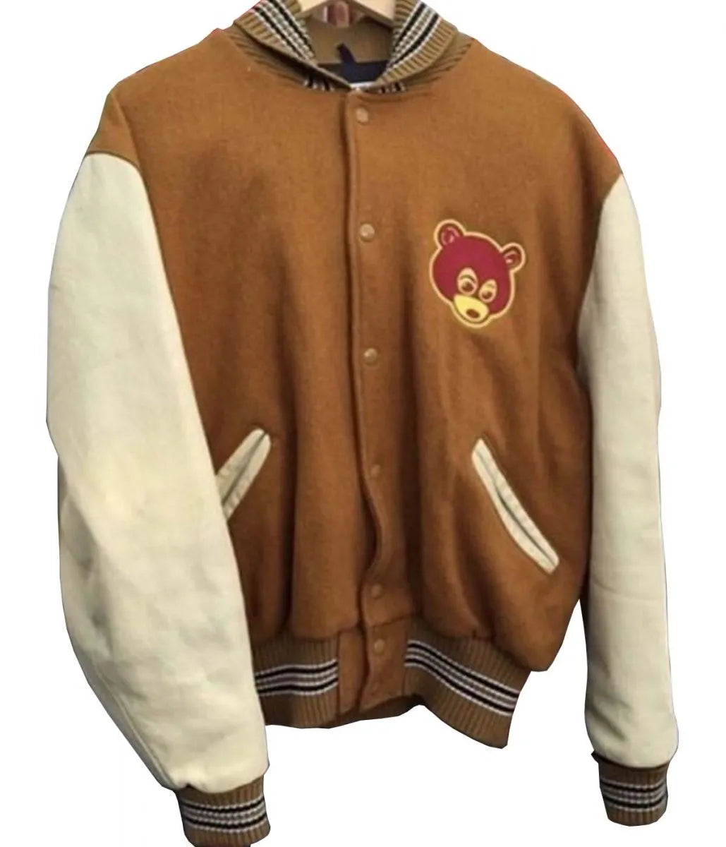 The College Dropout Kanye West Varsity Jacket - alternate view