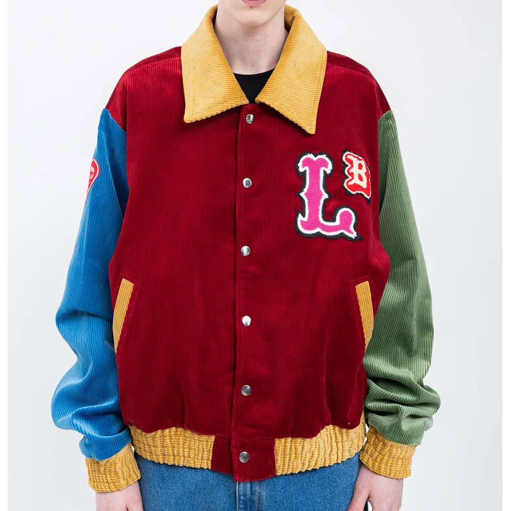Lover Boy Corduroy Colour Block Jacket