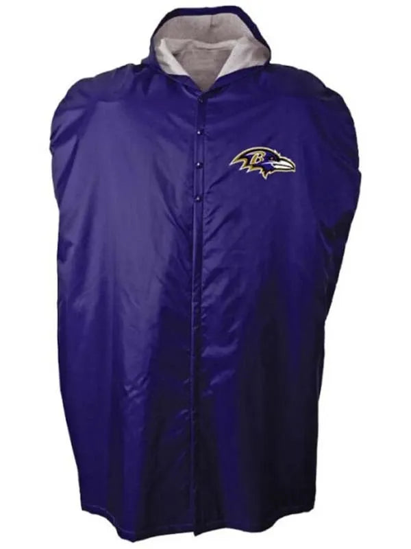 NFL Sideline Cape Coat - detail view
