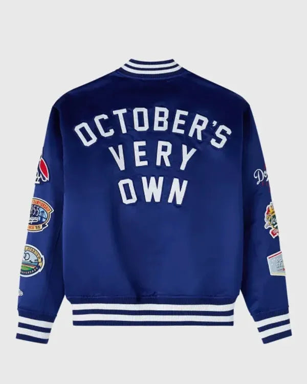 New Era MLB Los Angeles Dodgers Varsity Jacket - detail view