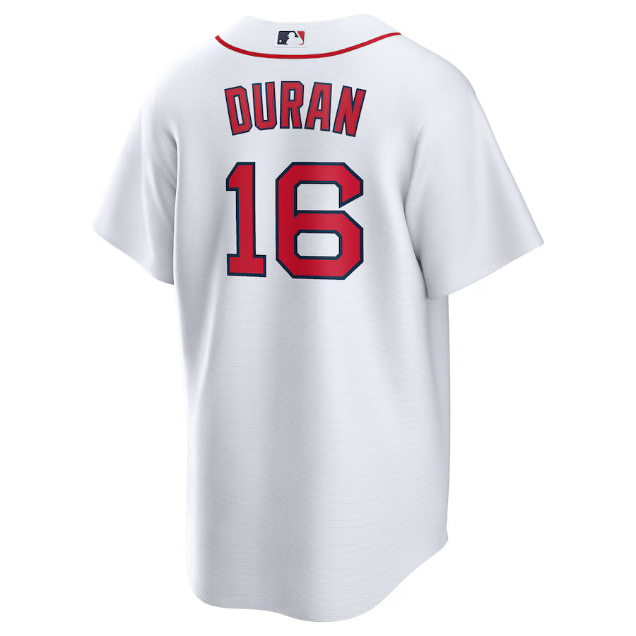 Men's Boston Red Sox Jarren Duran Nike White Home Replica Player Jersey Kansas Jacket