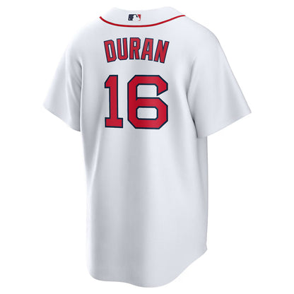 Men's Boston Red Sox Jarren Duran Nike White Home Replica Player Jersey Kansas Jacket