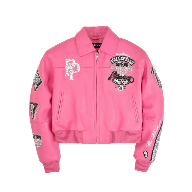 Pelle Pelle American Bruiser Plush Women's Crop Jacket