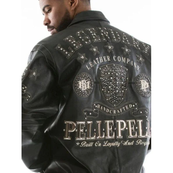 Pelle Pelle Legendary Black Stud Jacket