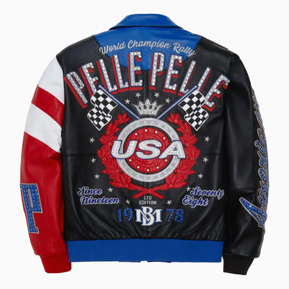 Pelle Pelle Daytona Special Leather Jacket - back view