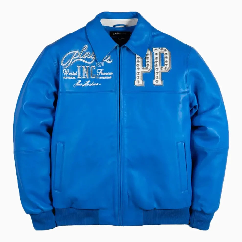 Pelle Pelle Players Inc Leather Jacket - back view