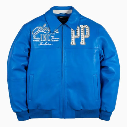 Pelle Pelle Players Inc Leather Jacket - back view