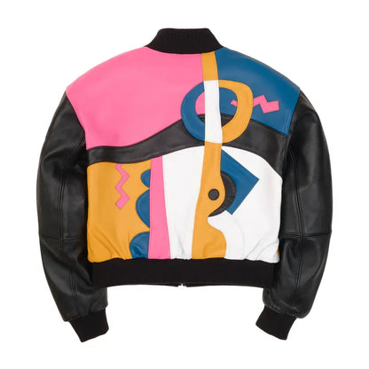 Pelle Pelle Picasso Women's Crop Jacket - back view