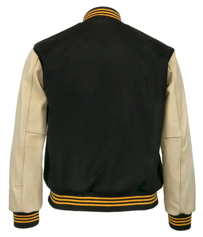 Pittsburgh Pirates 1960 Letterman Black Jacket - back view