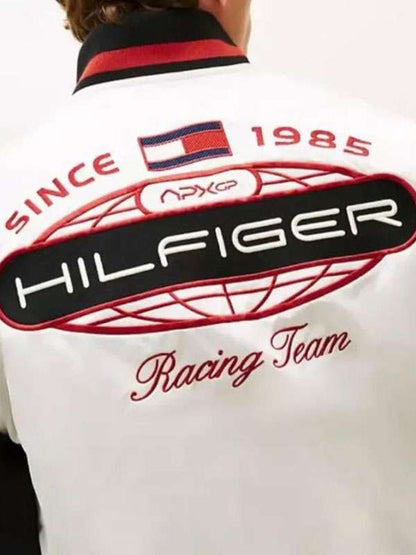 F1 Movie Damson Idris Racing Varsity Jacket - side view
