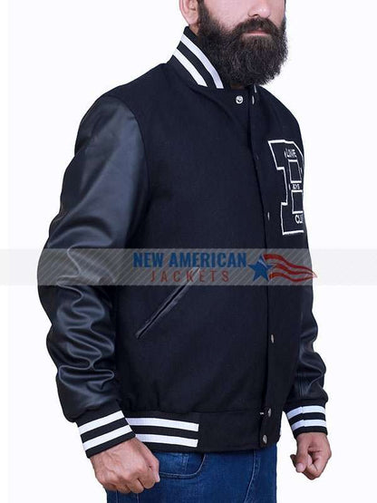 Billionaire Boys Club BBC Varsity Jacket - side view