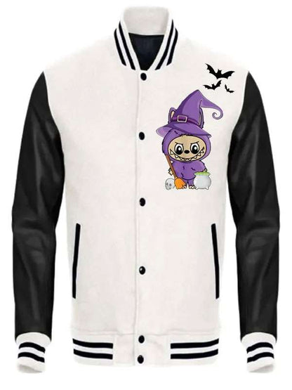 Labubu Trick Or Treat Varsity Jacket