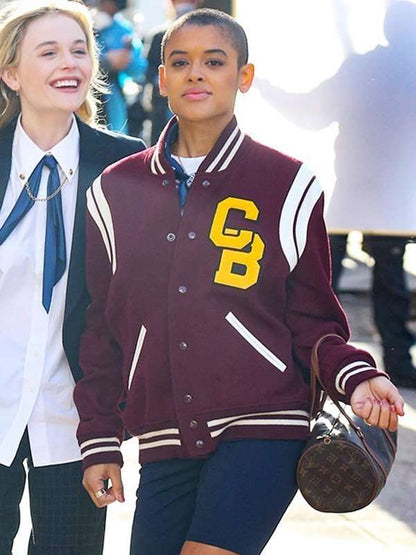 Gossip Girl Julien Calloway Varsity Jacket - side view