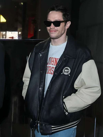 30th Annual Webby Awards Pete Davidson Varsity Jacket - detail view