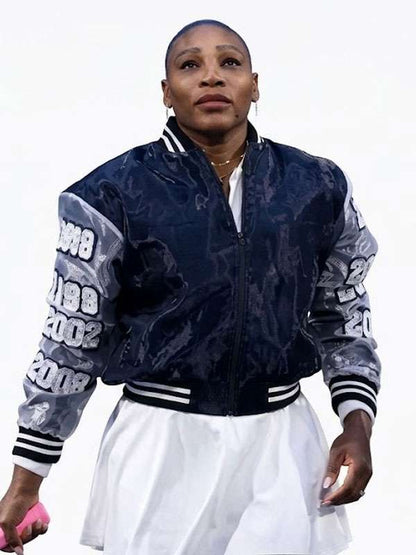 Serena Williams US Open Varsity Jacket