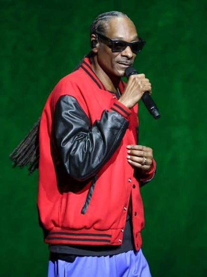 Snoop Dogg Varsity Jacket - side view
