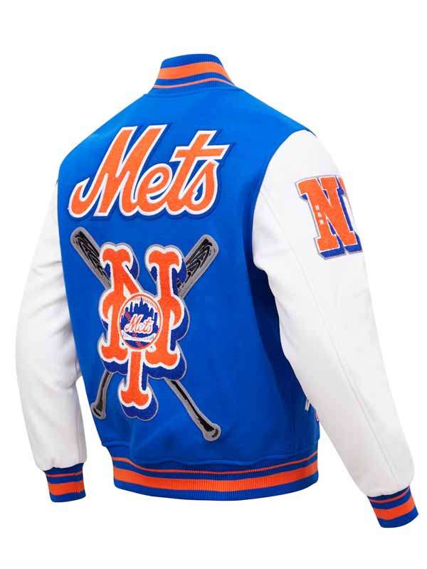 New York Mets Varsity Jacket - back view