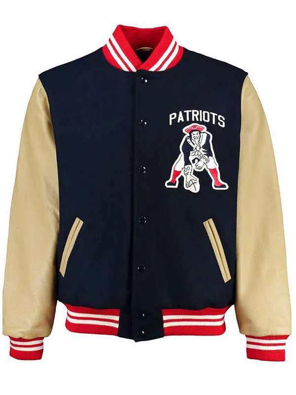 Kendrick Lamar Patriots Varsity Jacket - side view