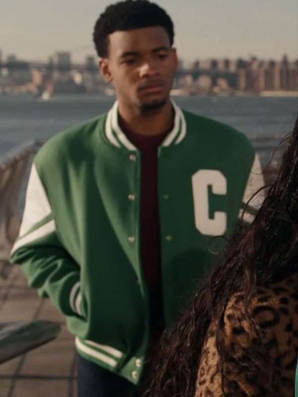 The Equalizer S05 Cameron Green Varsity Jacket - back view