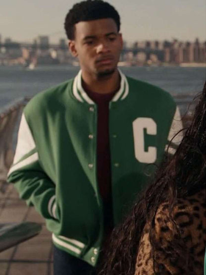 The Equalizer S05 Cameron Green Varsity Jacket - back view