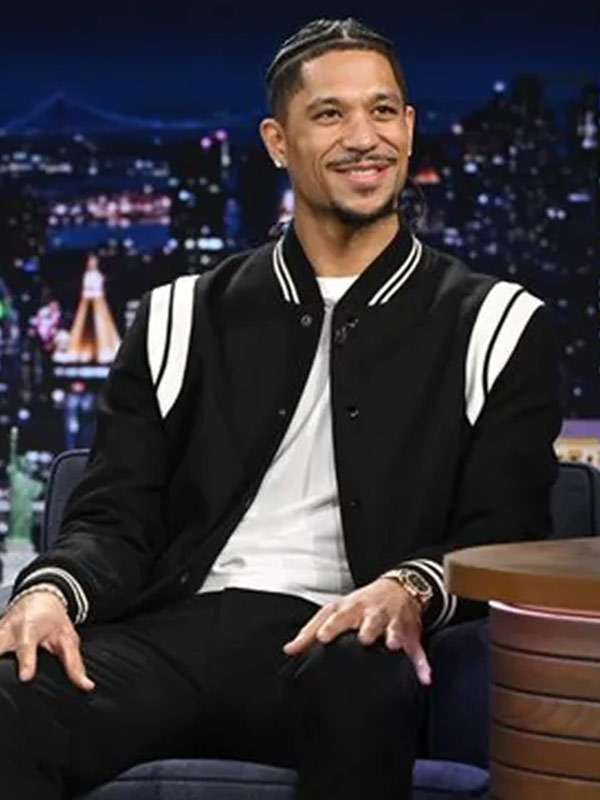 Josh Hart the Tonight Show Varsity Jacket - detail view