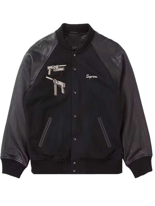 Supreme Aeon Flux Varsity Jacket - back view