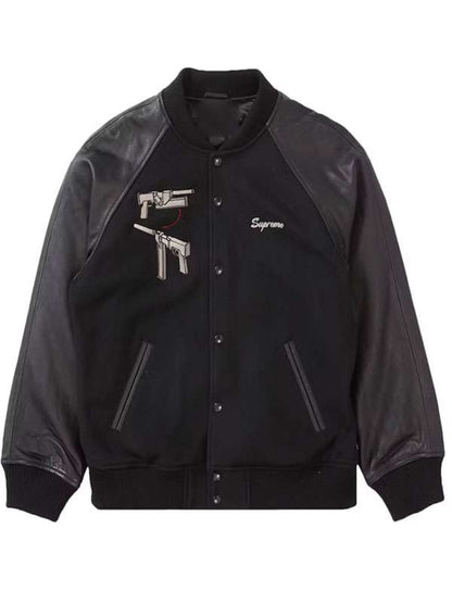 Supreme Aeon Flux Varsity Jacket - back view