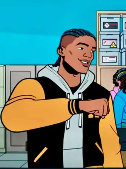 Lonnie Lincoln Your Friendly Neighborhood Spider Man Varsity Jacket - side view