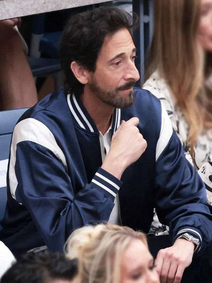 US Open Adrien Brody Varsity Jacket - side view