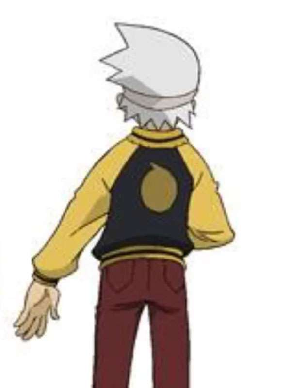 Soul Eater Evans Varsity Jacket - back view