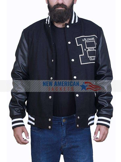Billionaire Boys Club BBC Varsity Jacket - detail view