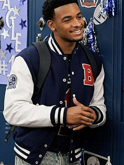 All American Kingston Jeremy Varsity Jacket - side view