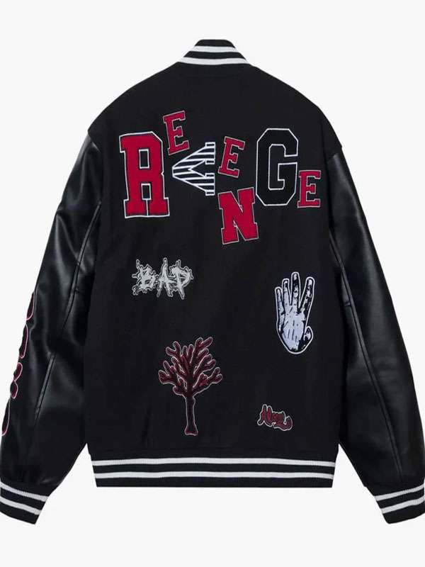 Giselle Bad Vibes Varsity Jacket