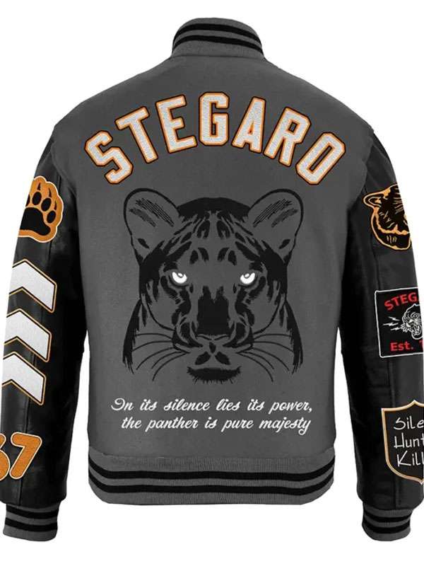 Panther Varsity Jacket - back view