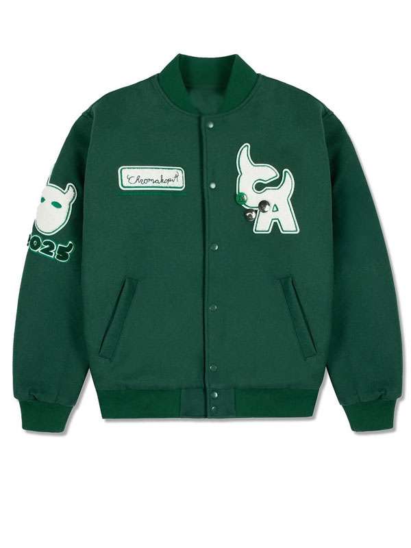 Chromakopia Tour 2025 Varsity Jacket - back view