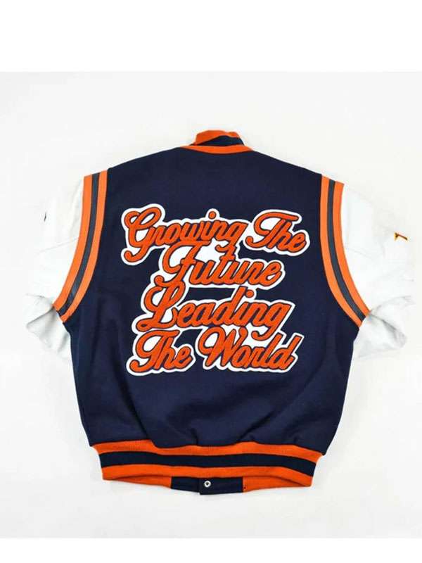 Morgan State Varsity Jacket - back view