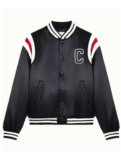 Kim Tae Hyung Black Varsity Jacket
