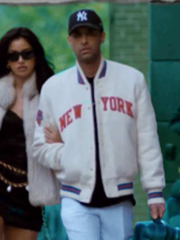 Hamid Antonio Castro Lake George 2025 Varsity Jacket - back view
